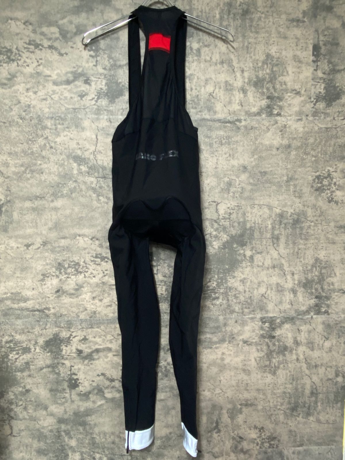 IZ058 カステリ CASTELLI ビブタイツ 黒 L 裏起毛 NANO FLEX ※起毛スレ