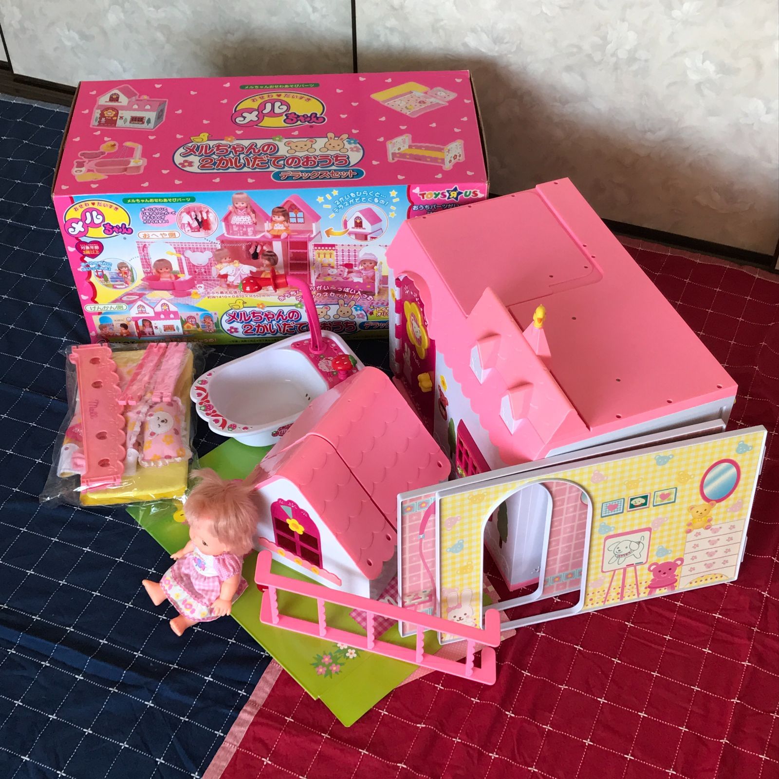 メルちゃん ２かいだてのおうち デラックスセット おまけ付き