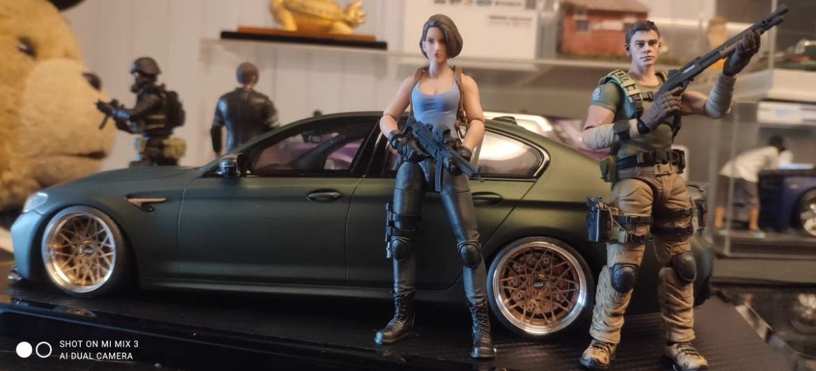 1/18 アクションプラモデル バイオハザード ジル•バレンタイン 1/18 アクションプラモデル バイオハザード ジル•バレンタイン