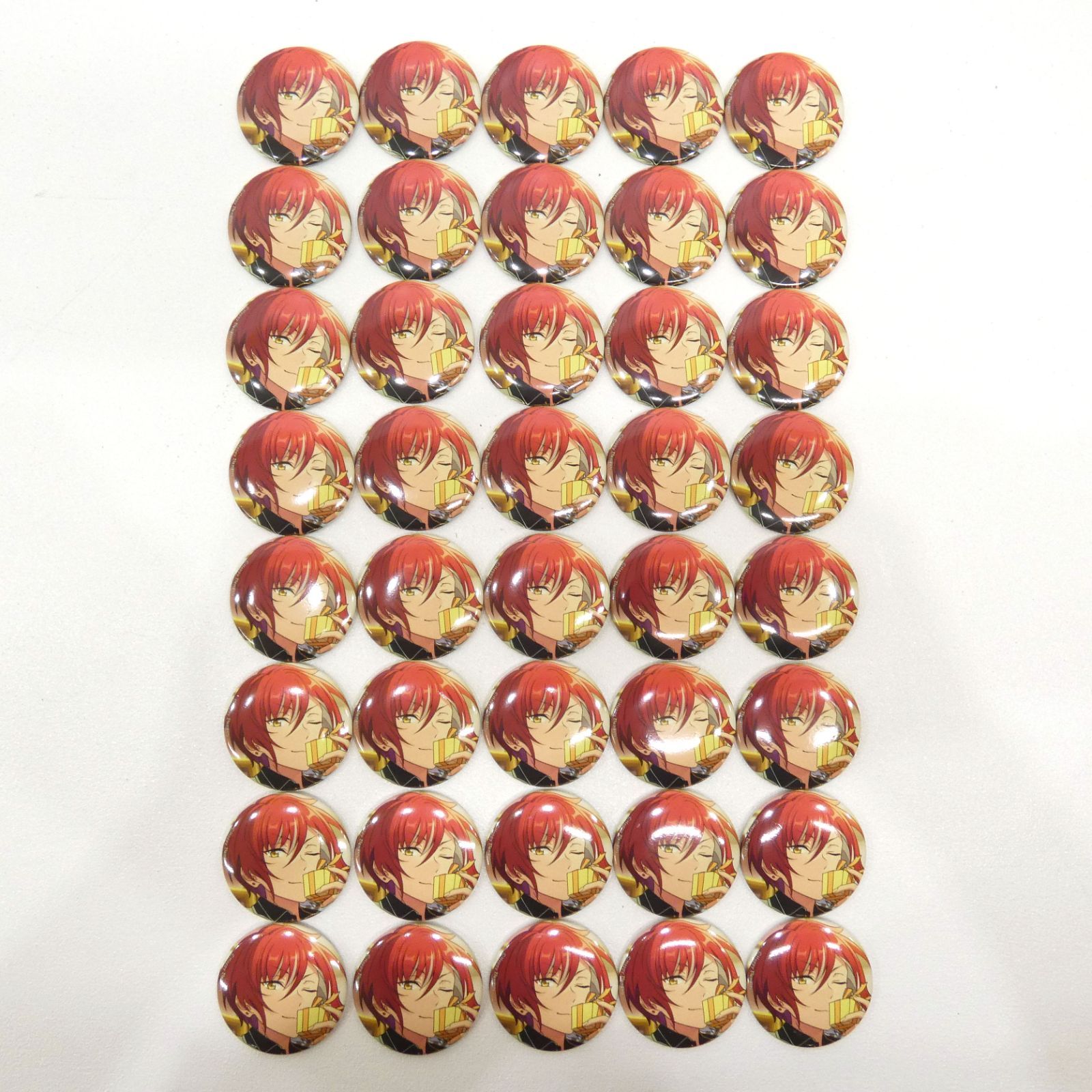 小牧店】あんスタ シャッフル 缶バッジ 逆先夏目 40個セット【I710 