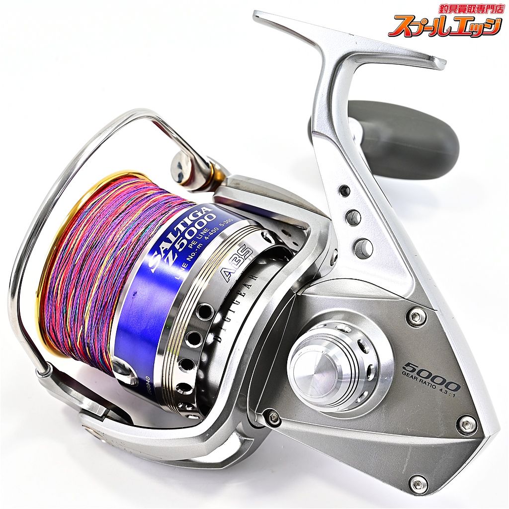 ダイワ SALTIGA 4500 （5000スプール付き) DAIWA SALTIGA Z 4500 Jigging Big Fishing Game Spinning Reel