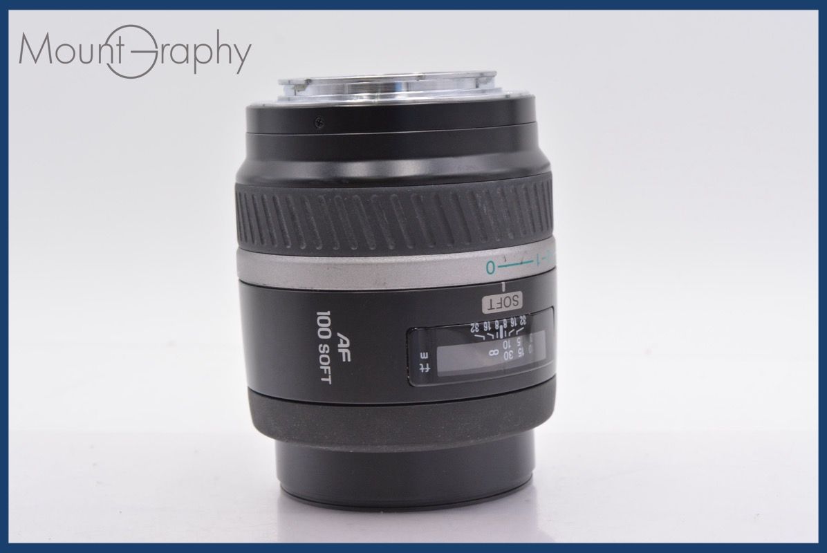  実用 ミノルタ MINOLTA AF SOFT FOCUS 100 mm F 2 8 前後キャップ レンズフィルター付 同梱可 am 239 その他 カメラ