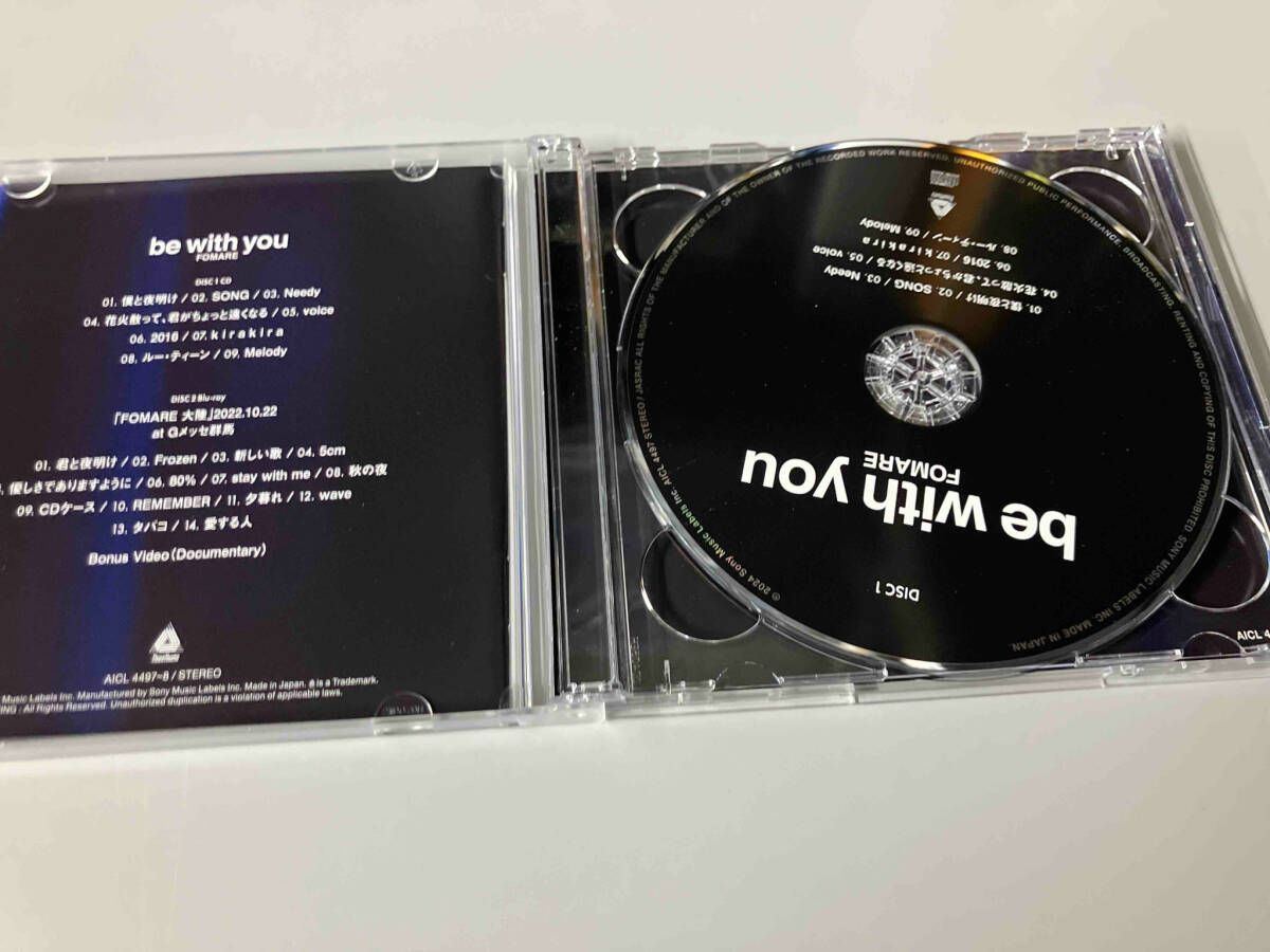FOMARE アルバム FOMARE｜サードアルバム『be with you』2024年1月24日発売