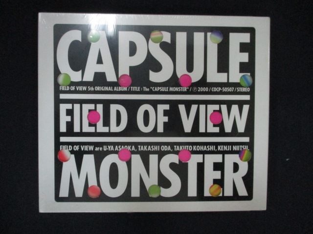 1442☆新品CD CAPSULE MONSTER/FIELD OF VIEW