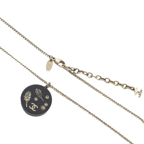 CHANEL(シャネル) ココマーク ラインストーン ネックレス