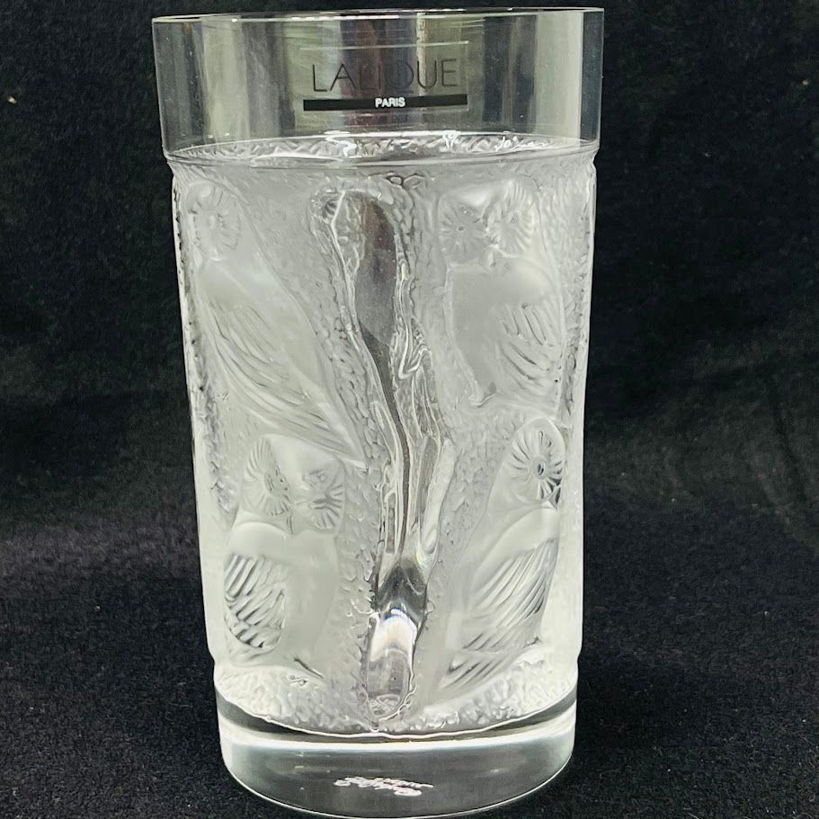 LALIQUE ラリック グラス ユロット タンブラー Lサイズ ハイボール フクロウ 梟 アウル オウル