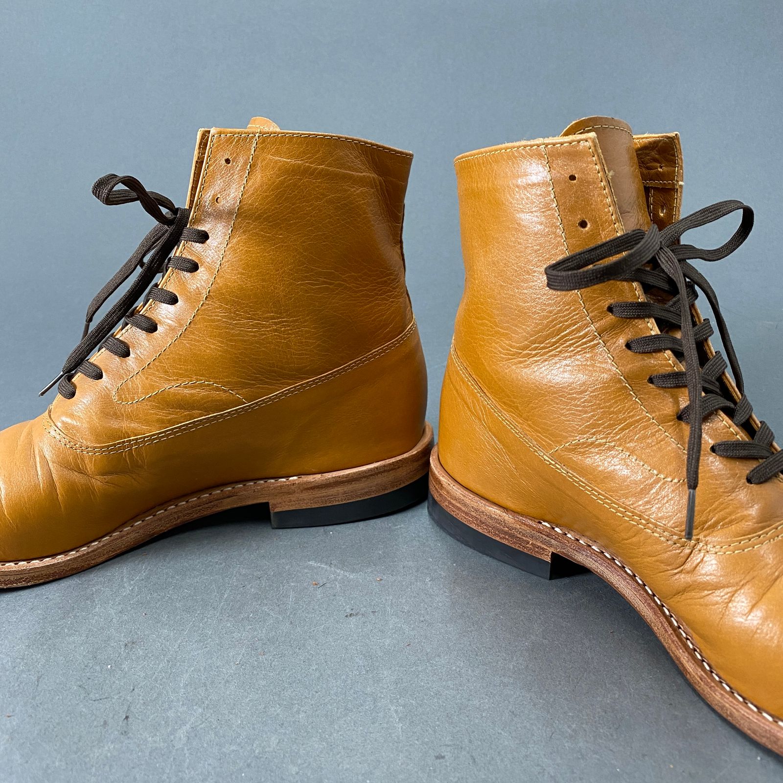 3L5《美品》JULIAN BOOTS ジュリアンブーツ 9.5(27cm程度) カンガルー 