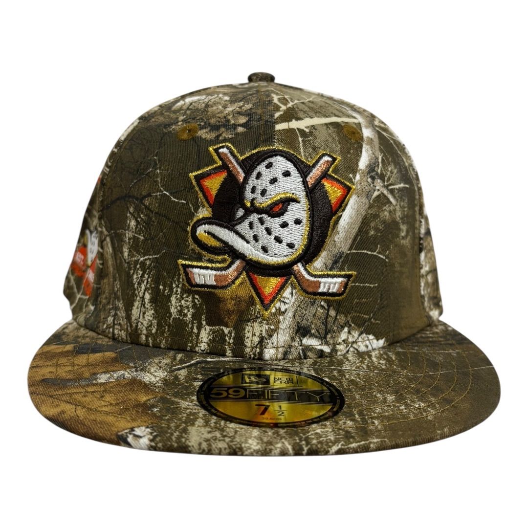 アメリカで流行中！アナハイムダックス リアルツリーカモ ニューエラ