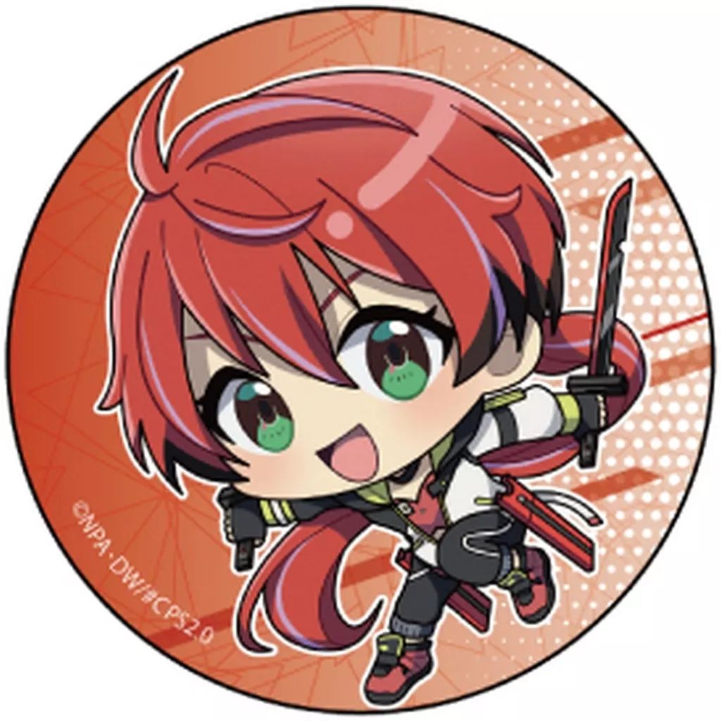 コンパス 鬼龍院 きらら 缶バッジ 中古】バッジ・ビンズ 輝龍院きらら 「#コンパス2.0 戦闘摂理