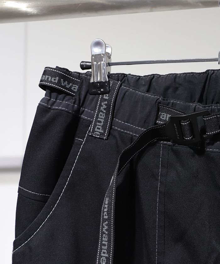 アンドワンダー and wander ツイルクライミングサルエルパンツ - メルカリ