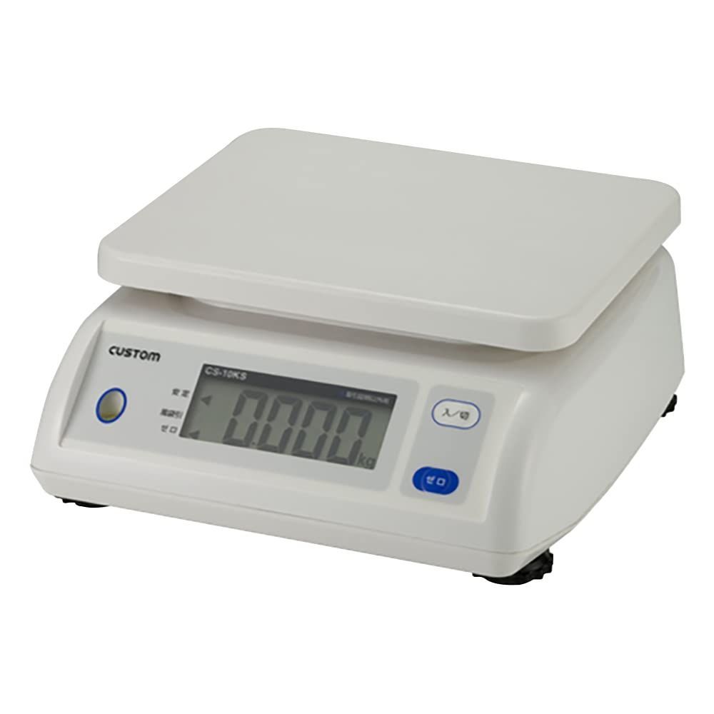 CS-1000 S 1 kg 防滴デジタルはかり CUSTOM カスタム