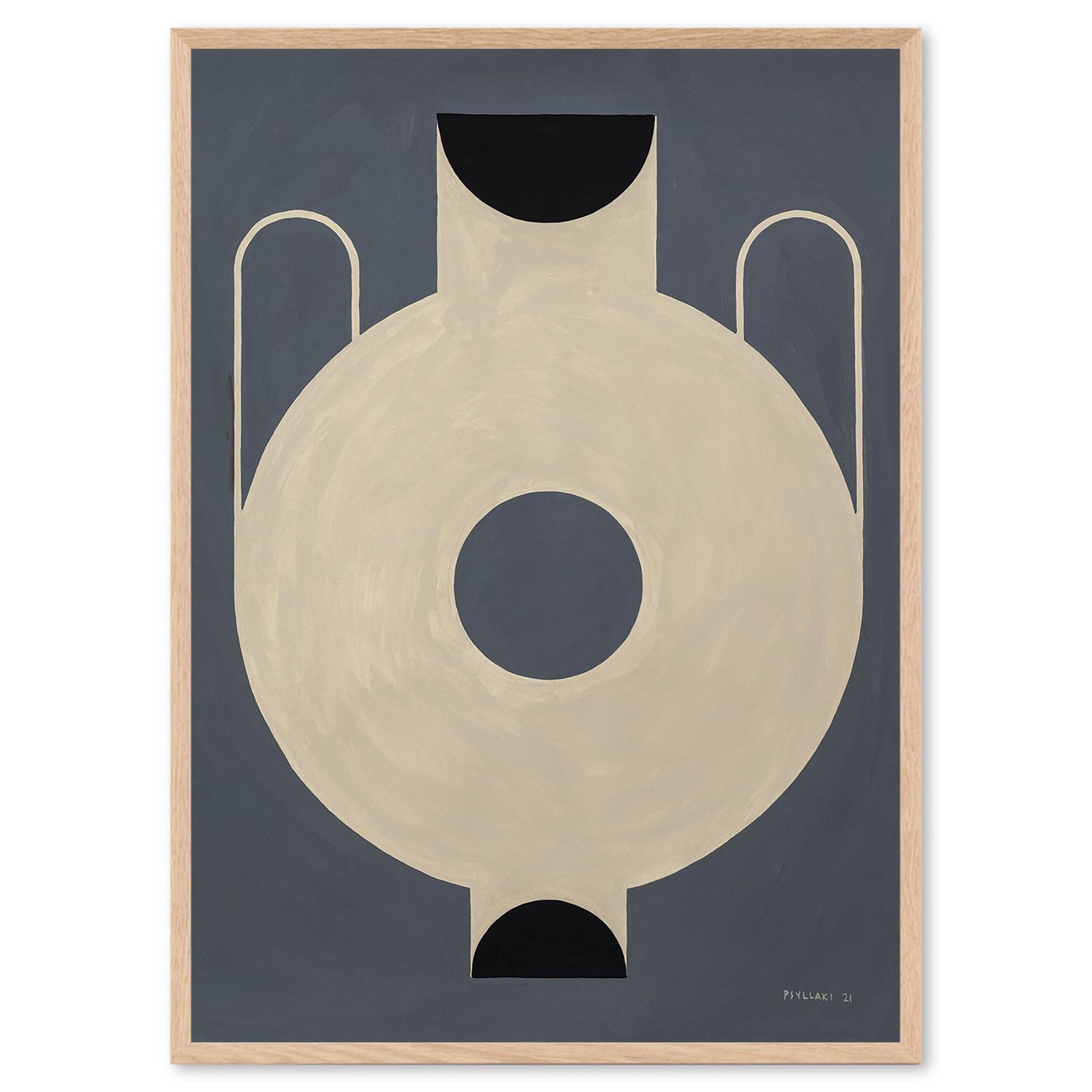 The Poster Club アートポスター 50×70cm Circular Vase/124x10605-50x70