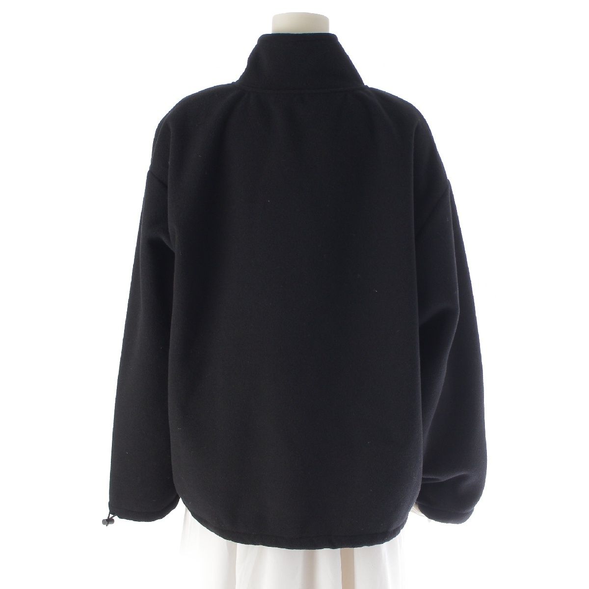 MIU MIUミュウミュウ 24SS ロゴワッペン ジップアップ モヘア