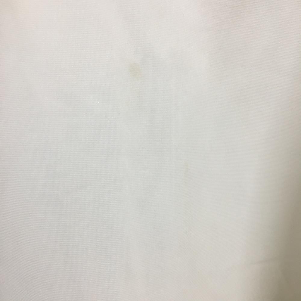 長袖ハイネックワンピース 白×黒