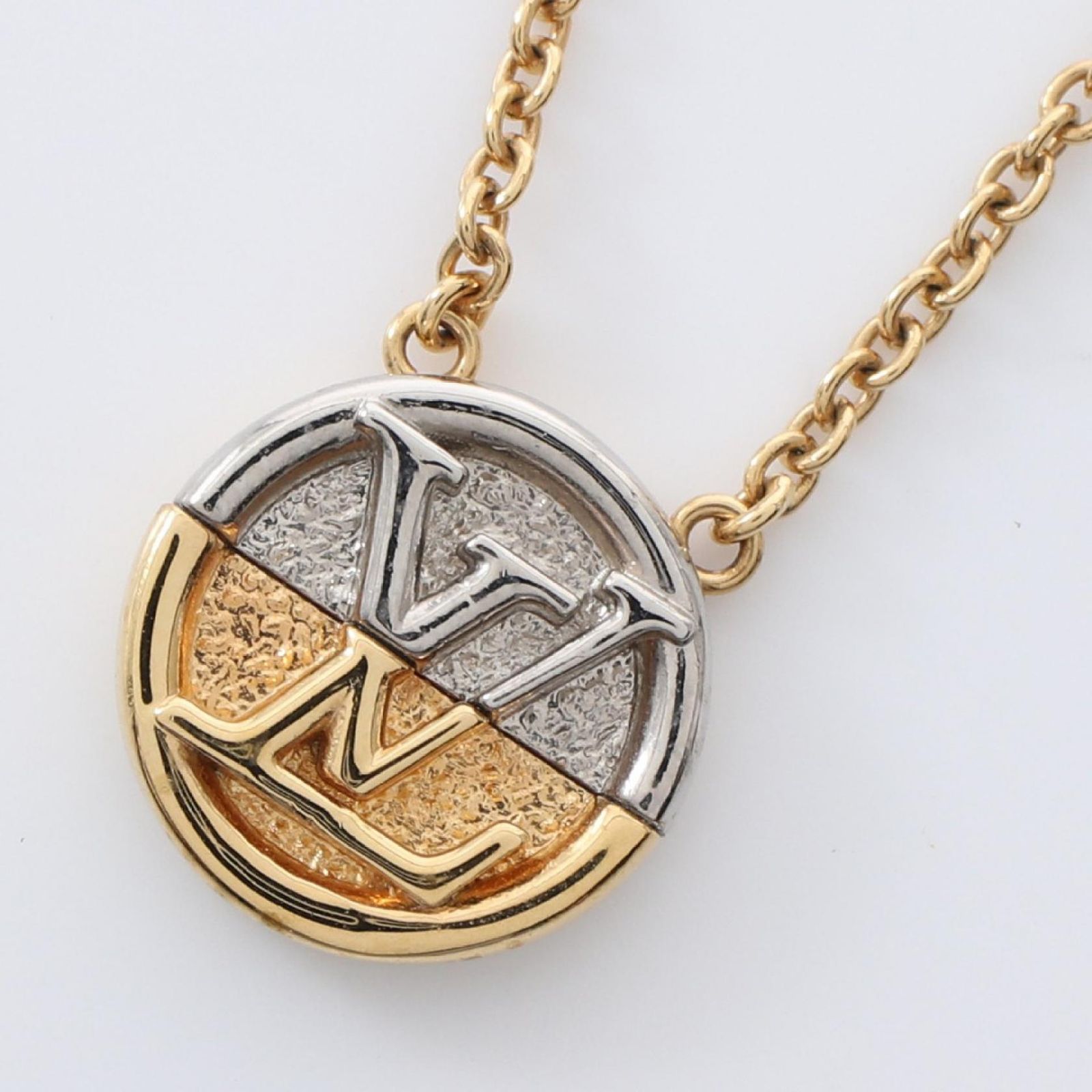 ルイ・ヴィトン LOUIS VUITTON ネックレス コリエ L to V M69643