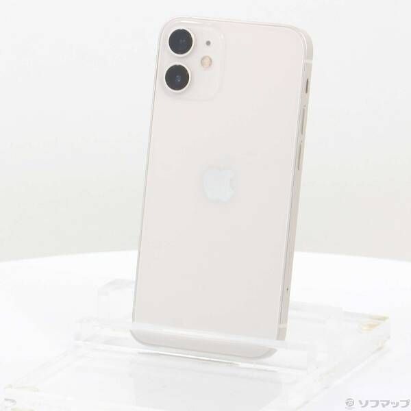 中古品〕 iPhone12 mini 128GB ホワイト MGDM3J/A SIMフリー【305】 中古品〕 iPhone12 mini 128GB ホワイト MGDM3J/A SIMフリー【305】