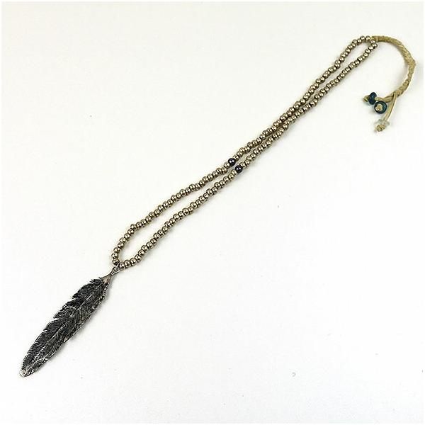 GEORGEFROSTジョージフロストNOMADNECKLACEフェザートップネックレスゴールド