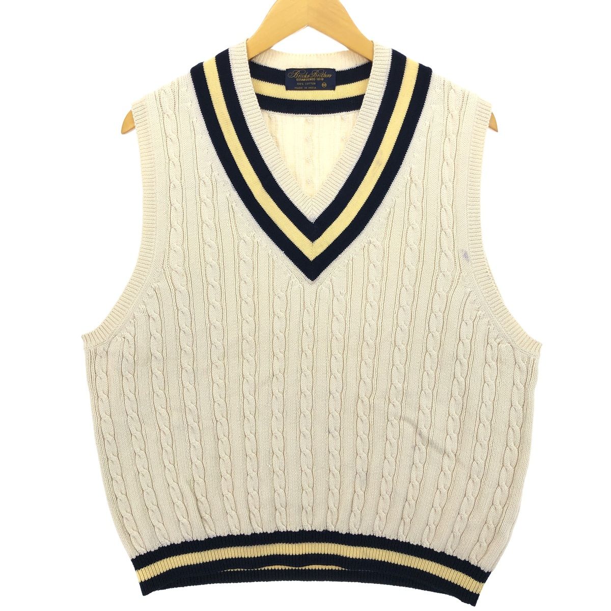 古着 90年代 ブルックスブラザーズ Brooks Brothers Est.1818 ケーブル 