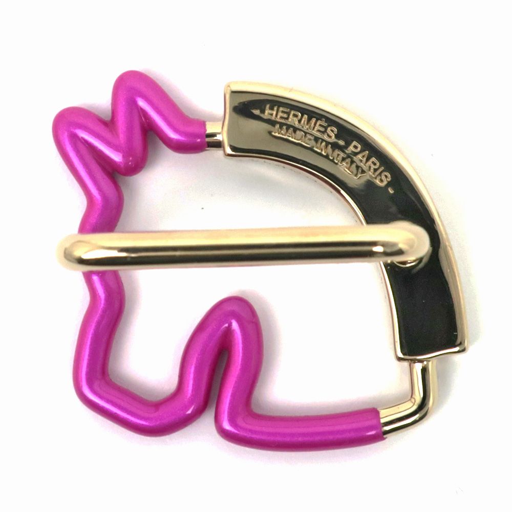 名東】エルメス スカーフリング シュヴァル・ネオン シュバル
