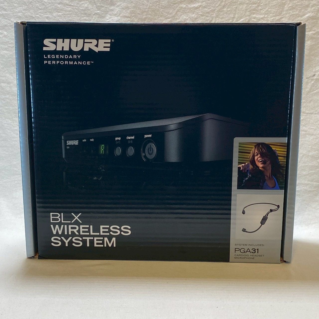 動作品 あり SHURE BLX ワイヤレスシステム PGA31 ヘッドセットマイク付き No.3561