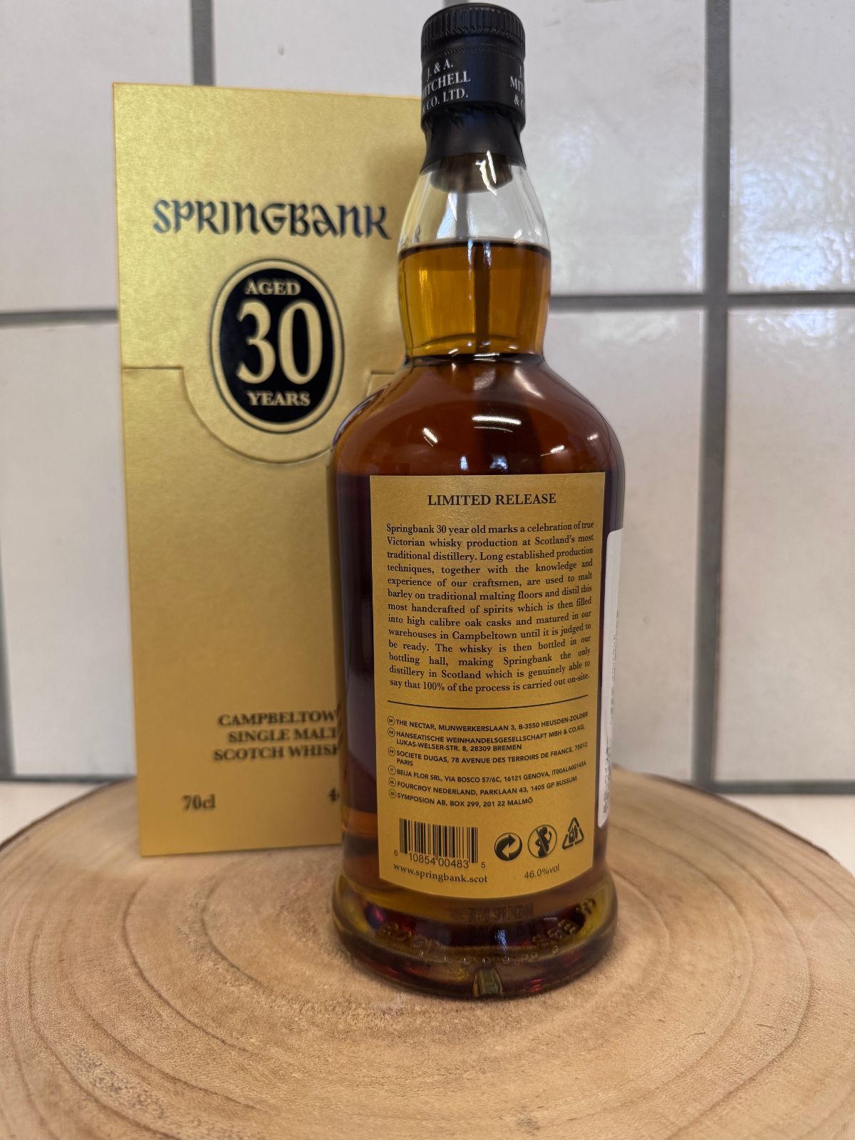 スプリングバンク Springbank 30年 46％ 2025リリース - メルカリ