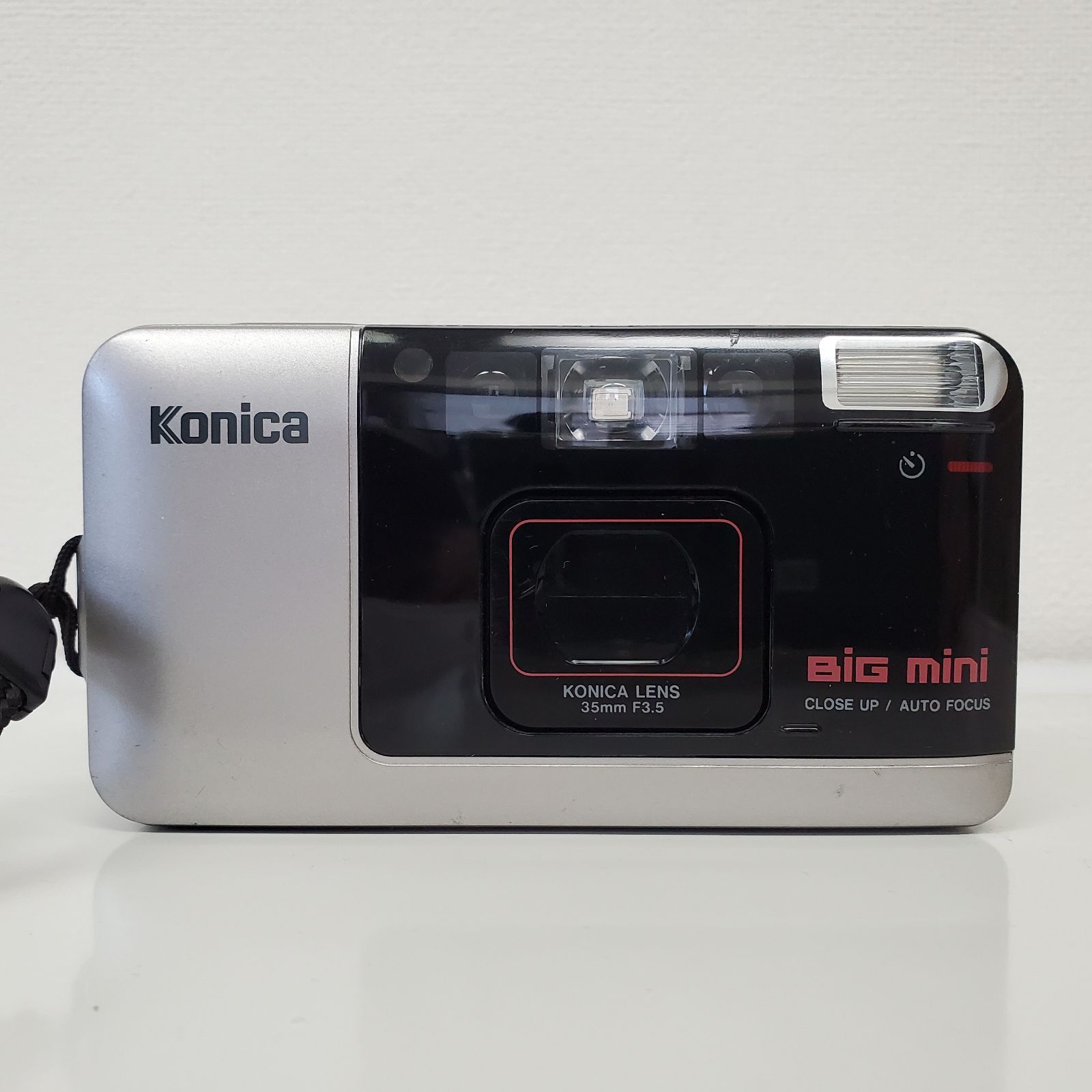 通電・基本動作確認 コニカ Konica ビッグミニ BiG mini 初代 シルバー 
