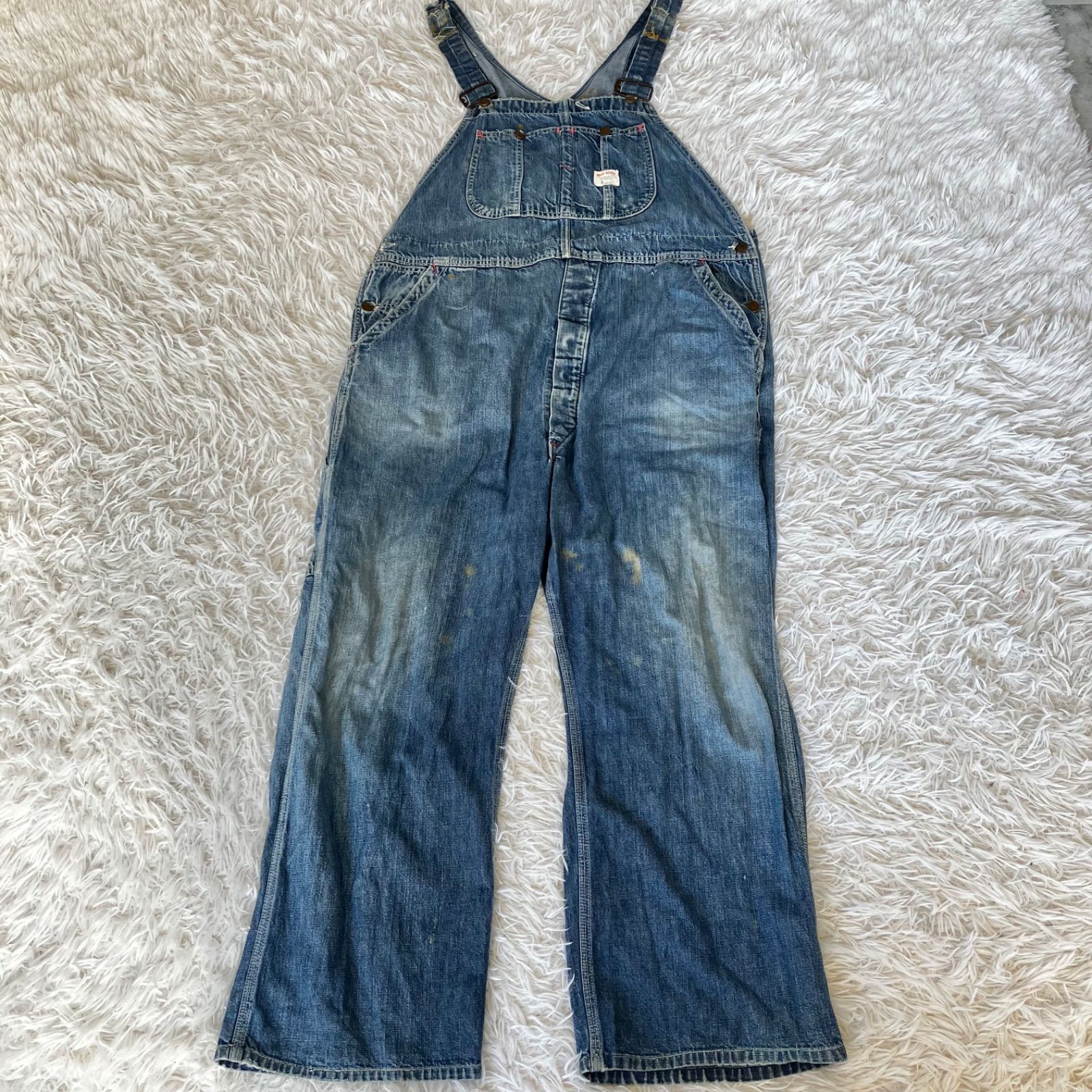 60s BIG MAC ビッグマック オーバーオール ビンテージ 古着 つなぎ サロペット デニムオーバーオール ヴィンテージ 3785