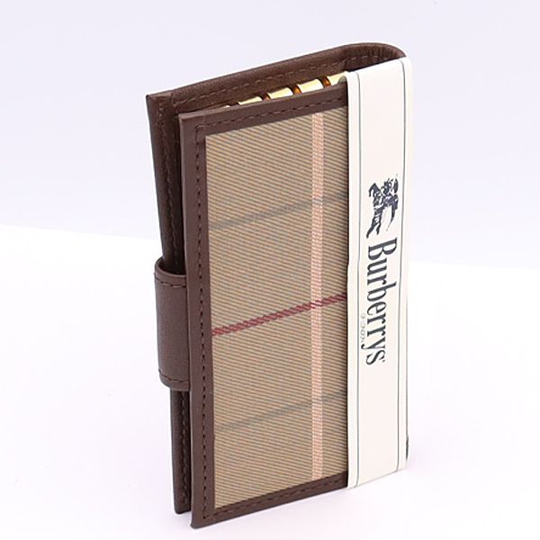 【未使用品】Burberry キーケース　ブラウン 美品 バーバリー キーケース 4連 ダークブラウン系 YSD - メルカリ