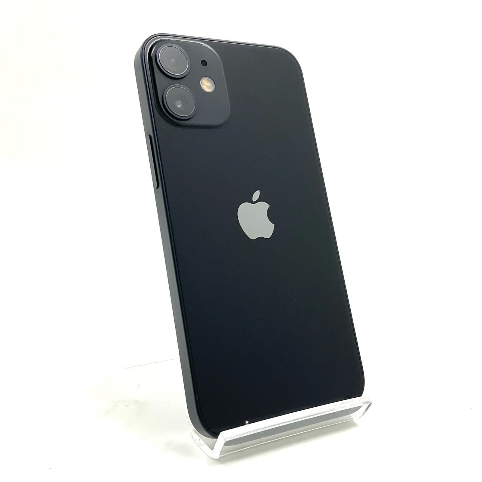 iPhone 12 mini 128GB ブラック au SIMフリー 白ロム 美品 動作確認済 