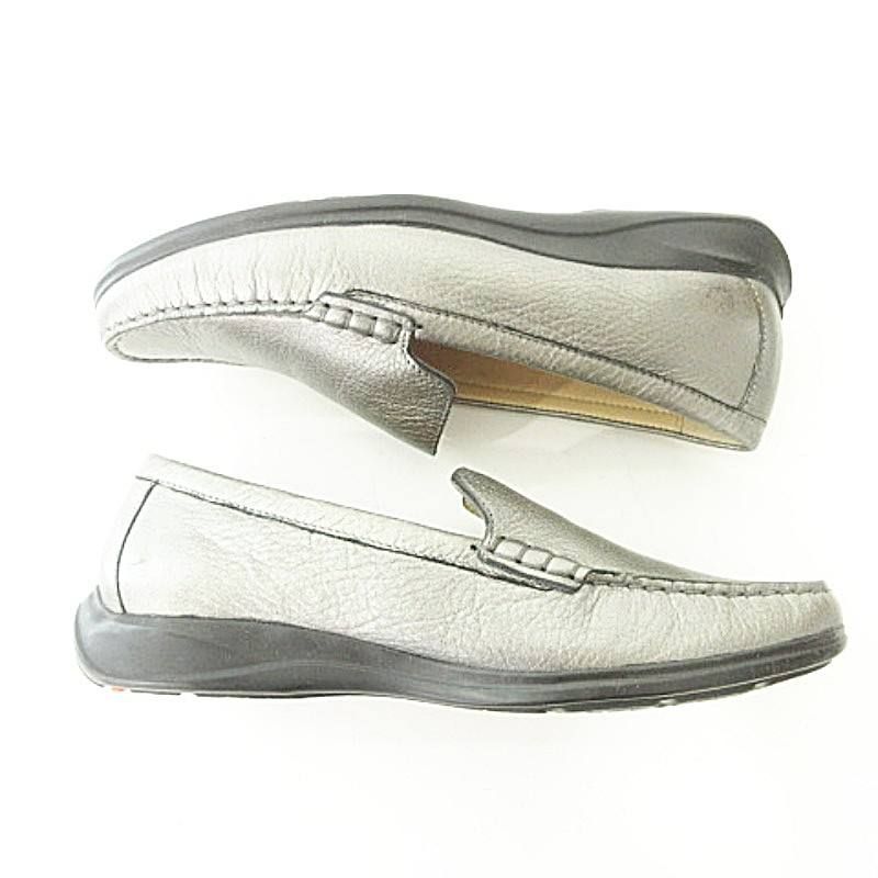 COLE HAAN コールハーン【23cm】ローファー シルバー コール ハーン COLE HAAN コール ハーン ヨーク ボウ ローファー