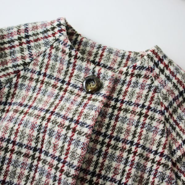 美品 2022AW Lois CRAYON ロイスクレヨン 受注コート ファー