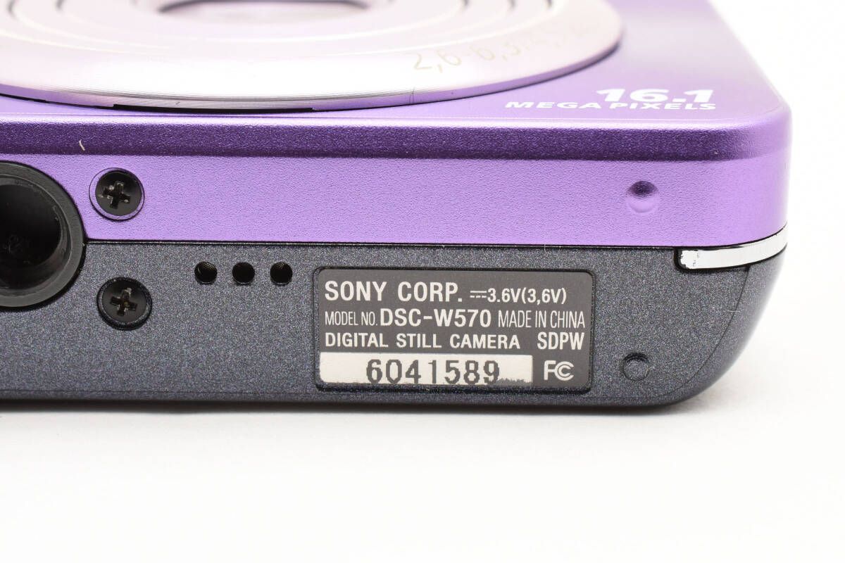☆美品☆ソニー SONY DSC-W570 Cyber-shot サイバーショット 
