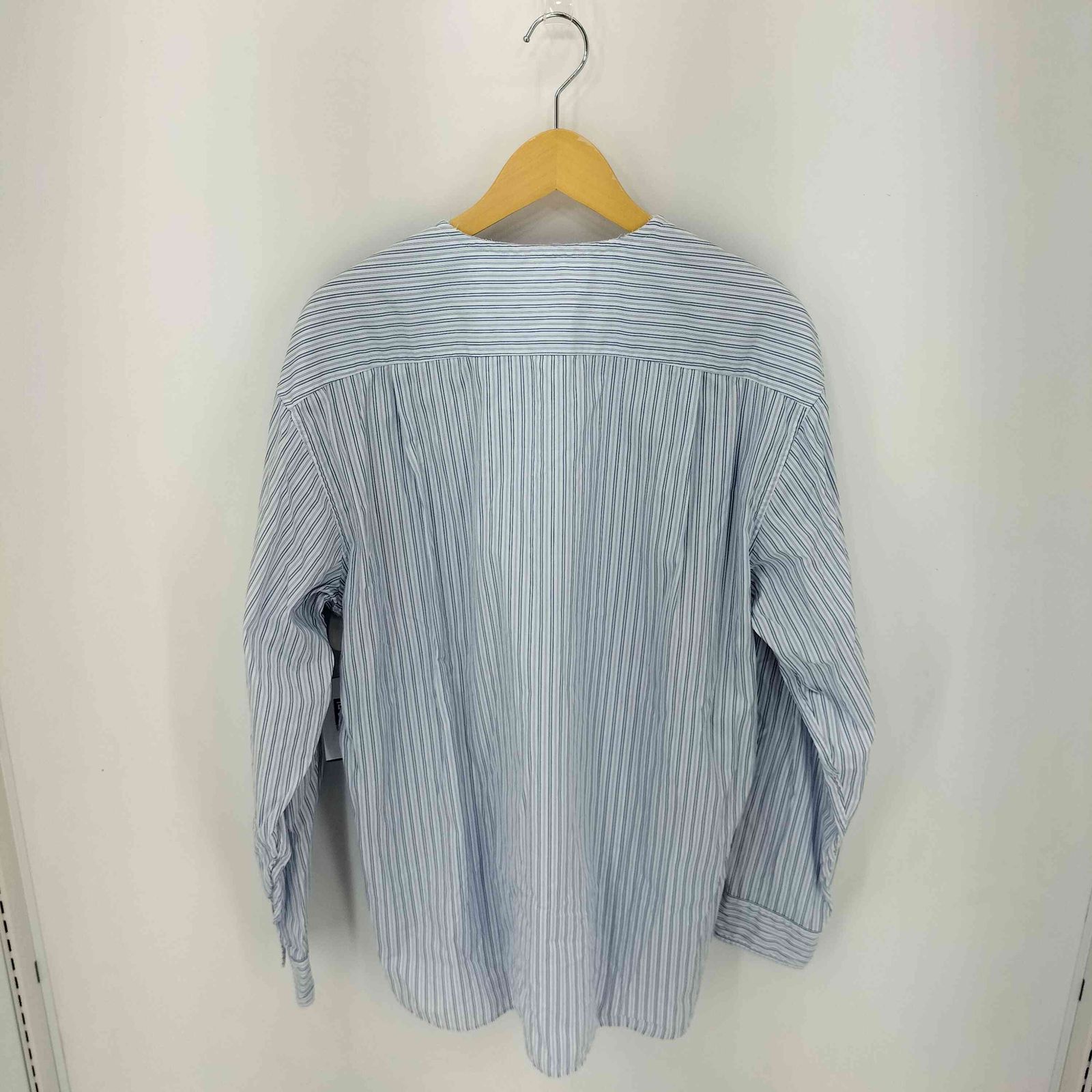 KAPITAL キャピタル 綿ストライプ ボウタイパブスシャツ KAPITAL(キャピタル) / 綿ストライプ ボウタイパブスシャツ