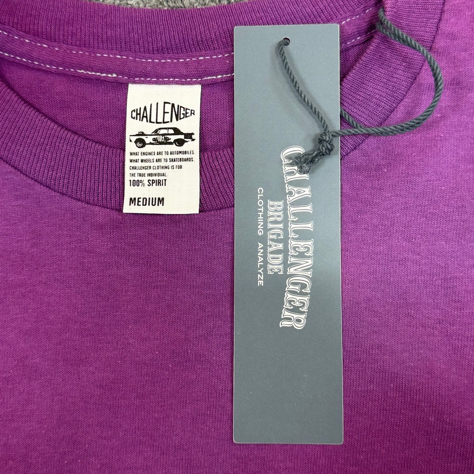 新品 CHALLENGER 23SS / L/S TIE DYE MASK TEE -Purple Tie Dye- CLG 