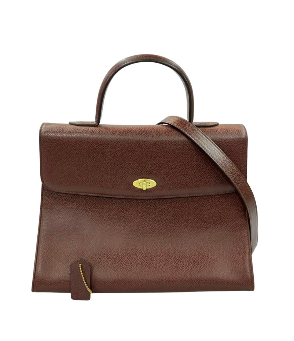コーチ 2way レザーハンドバッグ ショルダーバッグ 斜め掛け 4414 メンズ COACH