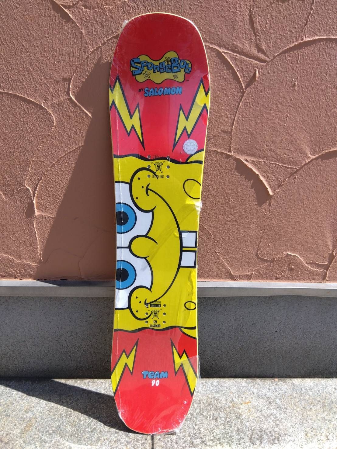 Salomon スポンジボブ スノーボード 90cm Kids Salomon SPONGEBOB SQUAREPANTS 90cm Snowboard Box