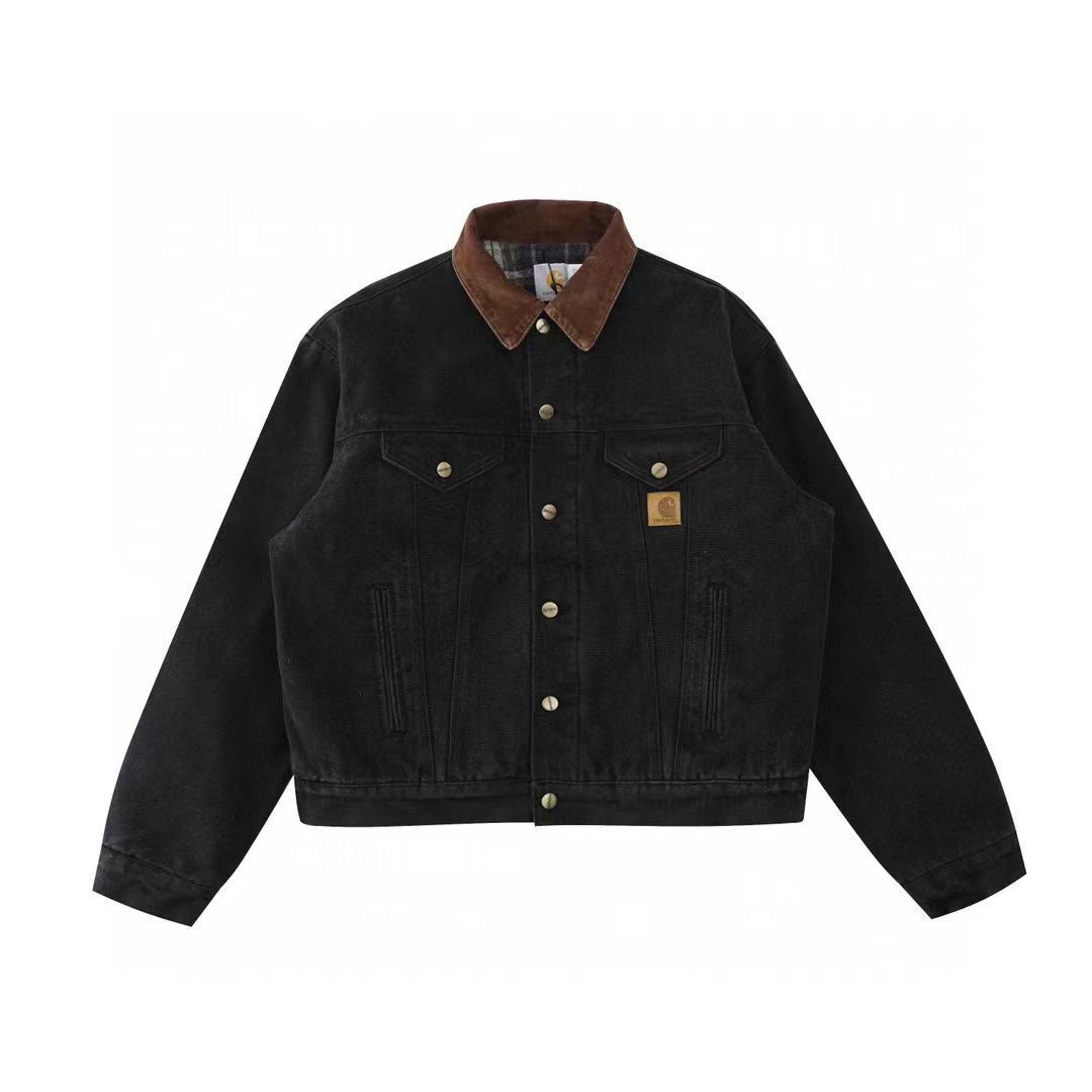 新品未使用】Carhartt Vintage J10デトロイトジャケット ダックジャケット トラッカー 作業ジャケット ブラック 未使用 タグ付き -  メルカリ