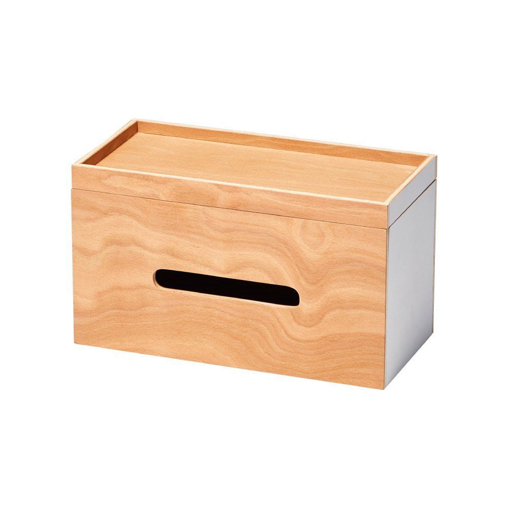 Size 幅135ｍｍ ideaco イデアコ ぺーパータオルケース ティッシュケース ホワイト Roof Paper Box ルーフペーパーボックス