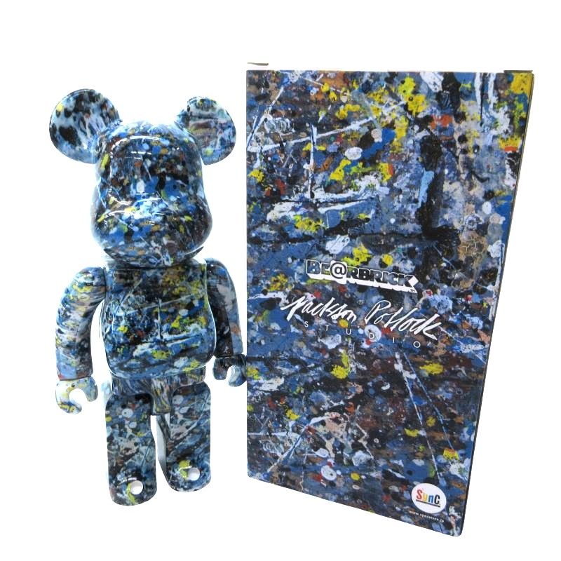 MEDICOM TOY - ベアブリック ジャクソン ポロック Ver.2.0 100% &amp; 400% Jackson Pollock Studio × MY FIRST BE@RBRICK B@BYの初コラボ