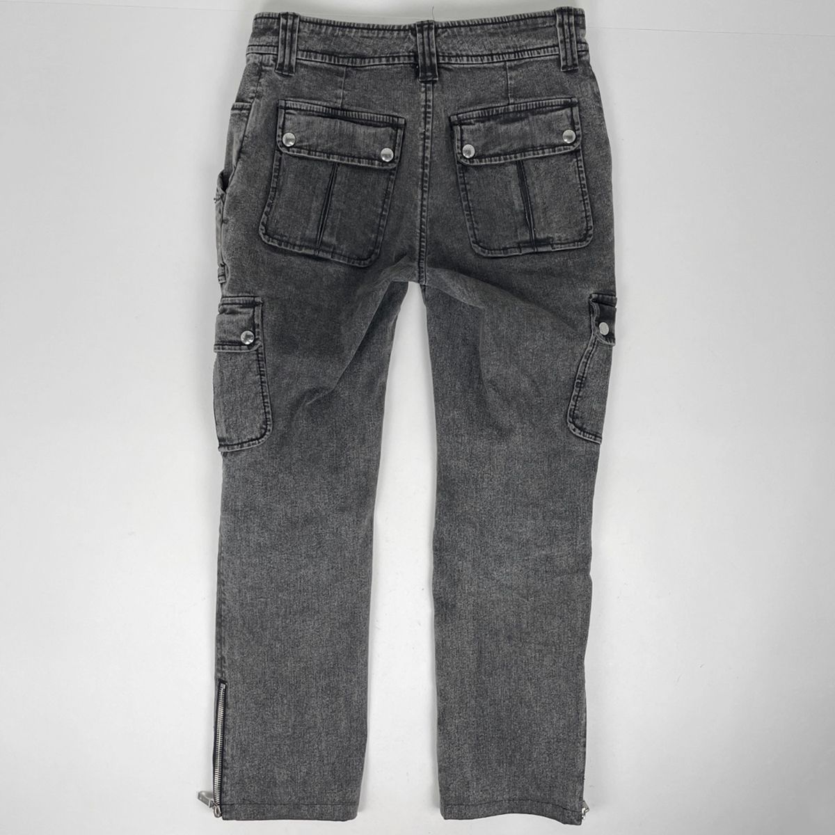 セリーヌ CELINE ストレート デニムパンツ ロゴ 9分丈 ボトムス デニムパンツ コットン ポリウレタン ブラック レディース