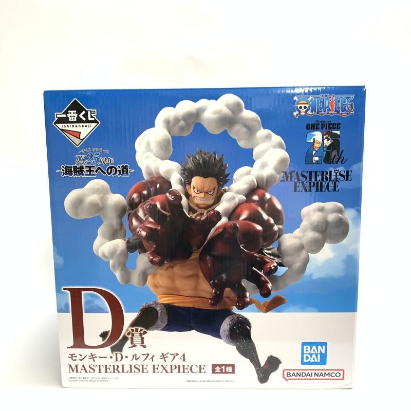 中古】開封)D賞 モンキー・D・ルフィ ギア4 MASTERLISE EXPIECE