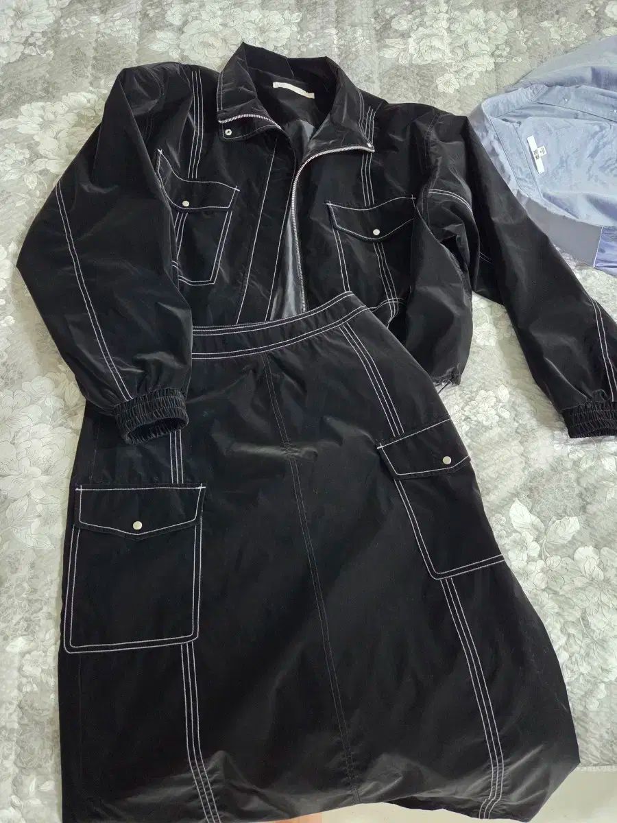 KIRSH キルシー ベロア ウーブン ジャンパーセット セットアップ