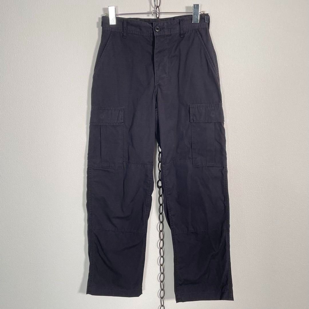 90s ヴィンテージ 97s US Army BDU Cargo Black357 ミリタリー カーゴパンツ ブラック系 Sサイズ程度