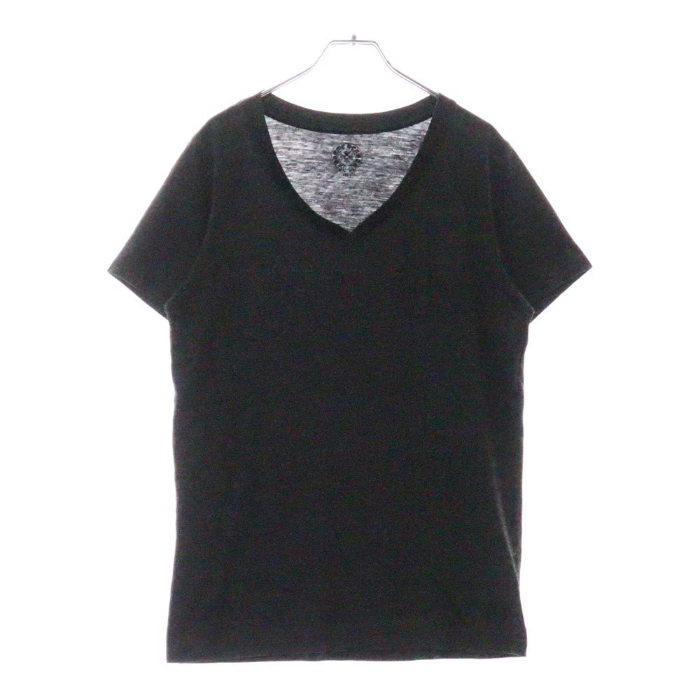 CHROME HEARTS クロムハーツ STAR S|S TEE スター Vネック 半袖Tシャツ カットソー グレー レディース