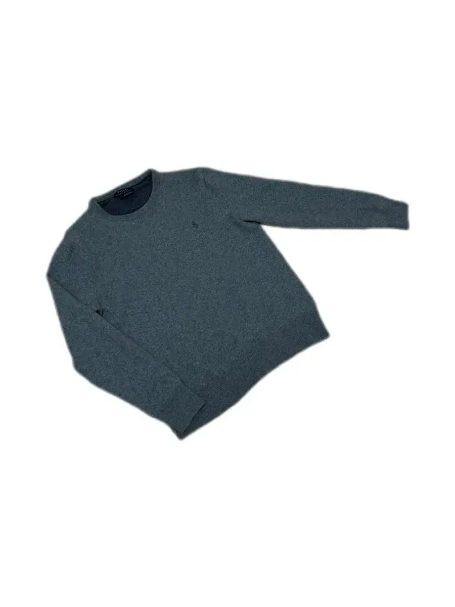 ポロ ラルフローレン グレー ポニー ウール ニット