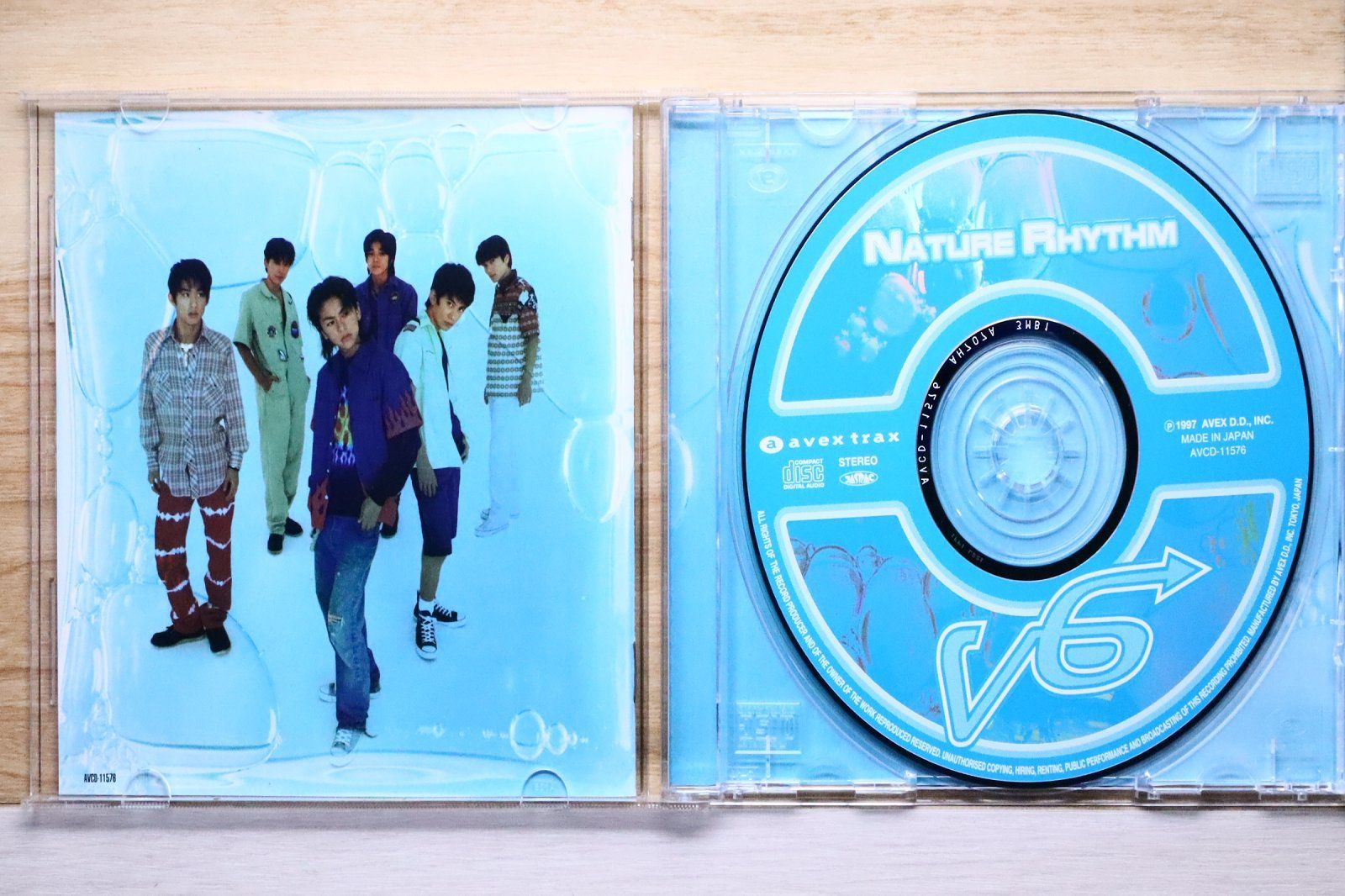 国内盤CD☆ブイシックス/V6□ NATURE RHYTHM 【AVCD11576