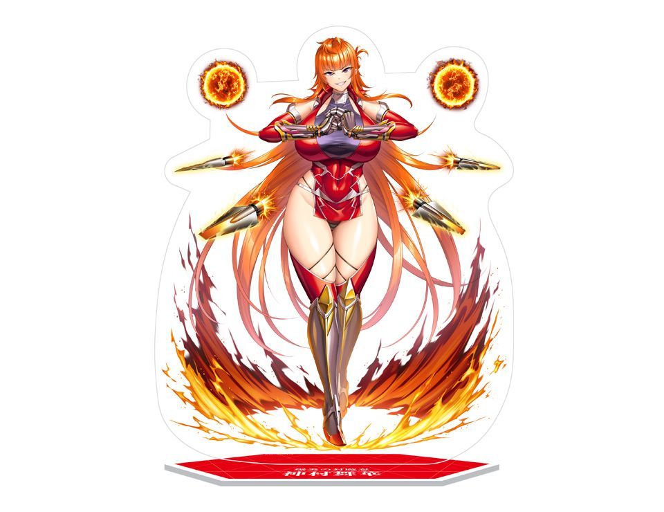 対魔忍RPG レンチキュラー3Dビッグアクリルスタンド 鬼崎きらら