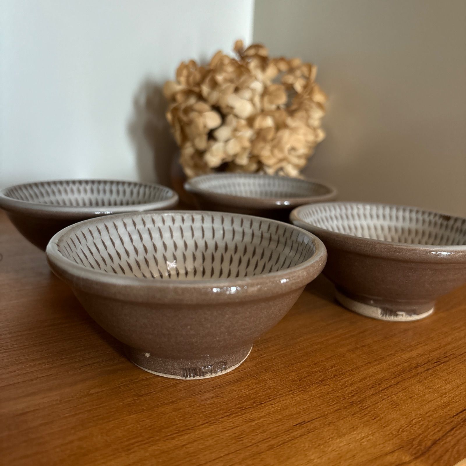 小石原焼　とびかんな　セット売り □小石原焼：とびかんなラーメン鉢 - うつわ屋Living&Tableware
