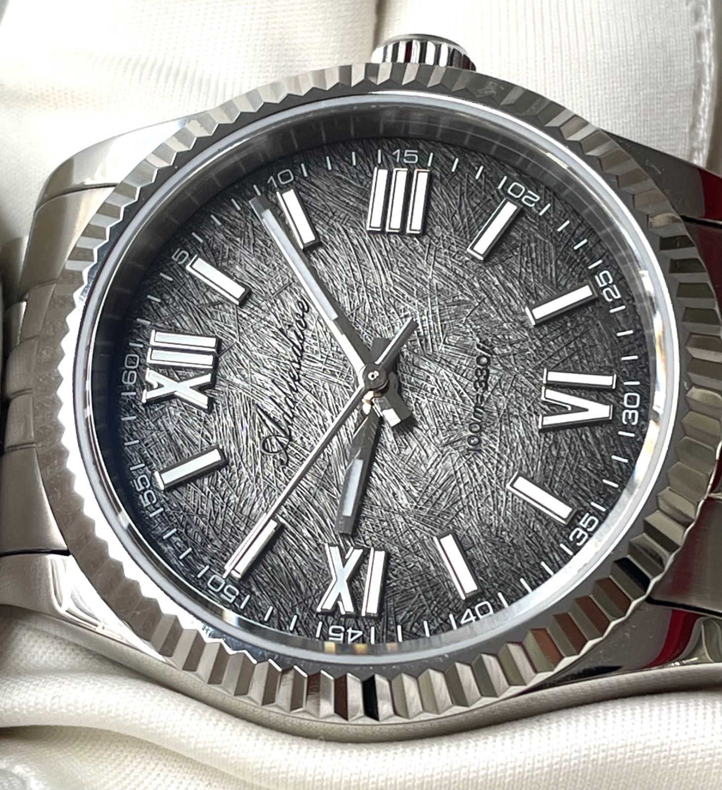 最終価格！新作 未使用 ADDIESDIVE 36mm グレー文字盤 セイコー