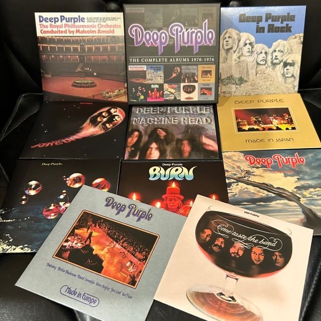 10CD BOX】ディープ・パープル THE COMPLETE ALBUMS 1970-1976 - メルカリ